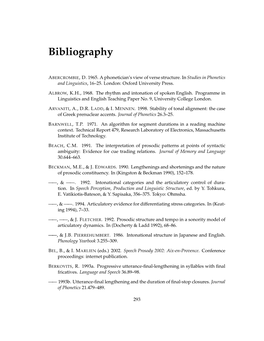 Bibliography