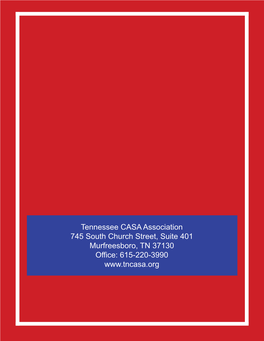 2019 Tennessee CASA Annual Report