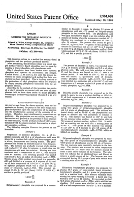 United States CC Patented May 16, 1961