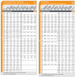 To Auckland Airport • Onehunga Via Papatoetoe, Wyllie Rd and Puhinui