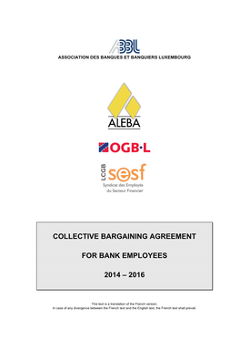 Collective Bargaining Agreement for Bank Employees Undertake to Invest an Annual Budget Equivalent to at Least 1% of the Reference Salary Bill Defined in Article 23