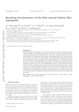 Resolving the Kinematics of the Disks Around Galactic B [E] Supergiants