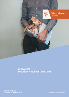 Leeswijzer Steunpunt Ruimte 2012-2015