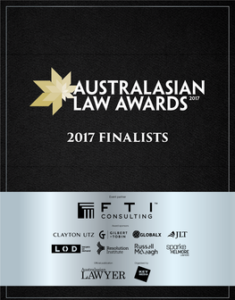 2017 Finalists