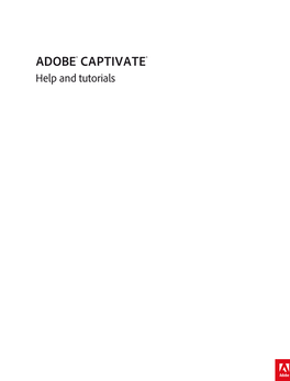 Uninstalling Adobe Captivate