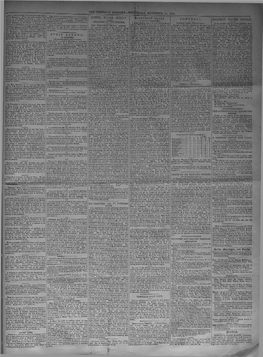 THE TEESDALE MERCURY—WEDNESDAY^ TOVEMBER 22, 1899. BOWES WATER SUPPLY. FOOTBALL. BOLDRON WATER SUPPLY. Ssirtfog, Jsarriagea, A