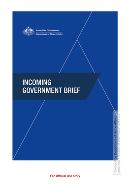 Incoming Government Brief