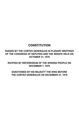 Constitution