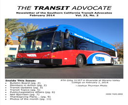 The Transit Advocate