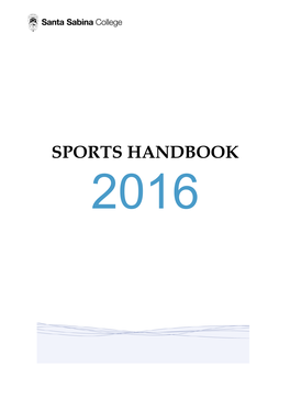 Sports Handbook 2016