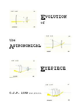 Evolution of Eyepieces