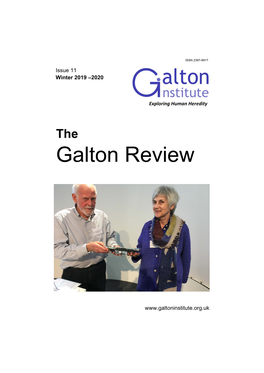 Galton Review 11.Pub