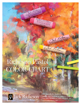 Richeson Pastel COLOR CHART