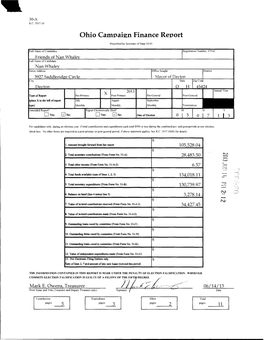 2013 Post-Primary Campaign Finance Report