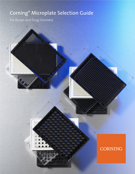Corning Microplate Selection Guide