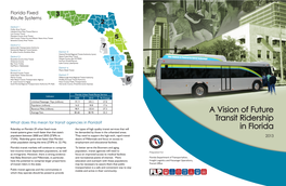 Florida Fixed Route Systems