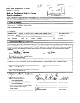 National Register of Historic Places Registration Form (National Register Bulletin 16A)