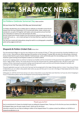 Shapwick News