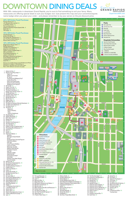 Map of Restaurants