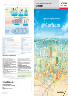 Lighting up a Map with Information Geomation