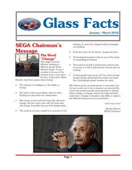 Glass Facts January – March 2018