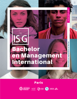 Bachelor En Management International Rentrées En Septembre Et Février Et En Septembre Rentrées