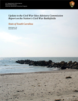 Update to the Civil War Sites Advisory Commission Report on the Nation’S Civil War Battlefields