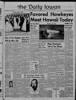 Daily Iowan (Iowa City, Iowa), 1956-10-20