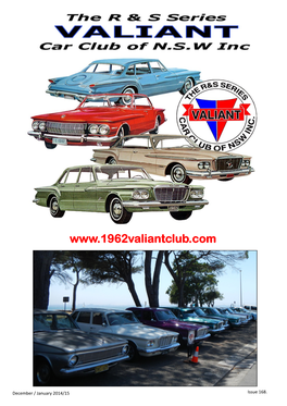 Series Valiant Car Club of NSW Page 2 of 24 Issue 168