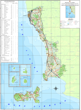 Carta Delle Strade Provinciali