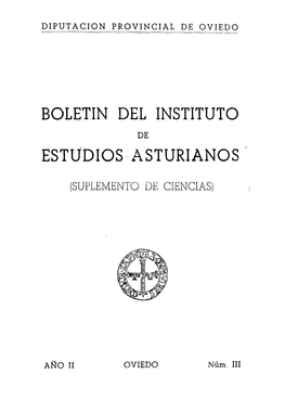 Boletin Del Instituto Estudios Asturianos