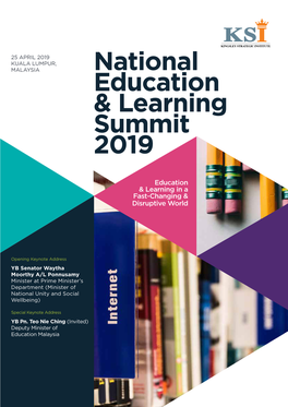 National Education & Learning Summit 2019
