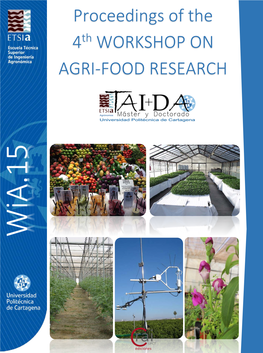 3. TÍTULO Proceedings of the 4Th Workshop on Agri‐Food Research