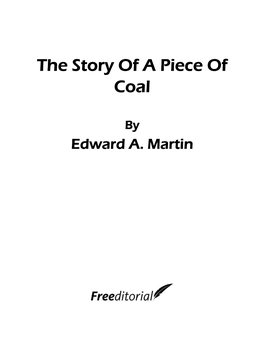 The Story of a Piece of Coal