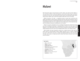 MALAWI 157 © Lonely Planet Publications Planet Lonely © (How Are You?) (How Are 265 %