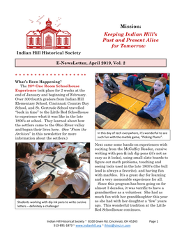 4-2019 Newsletter