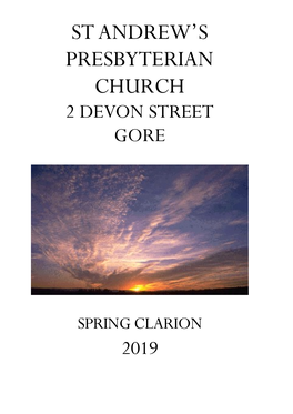 Spring Clarion 2019