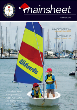 Mainsheet SUMMER 2012