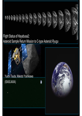 Flight Status of Hayabusa2: Asteroid Sample Return Mission to C-Type