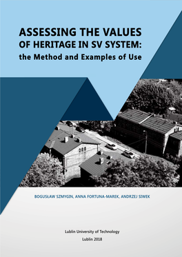 Assessing the Values of Heritage in Sv System