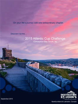 2015 Atlantic Cup Challenge Conception Bay South, NL