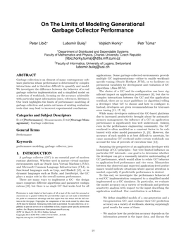 On the Limits of Modeling Generational Garbage Collector Performance