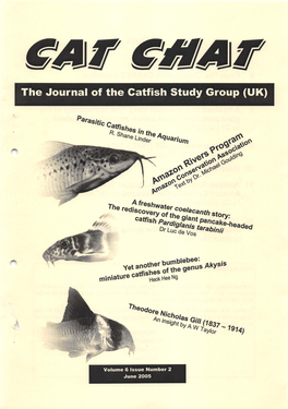 The Journal of the Catfish Study Group (UK)