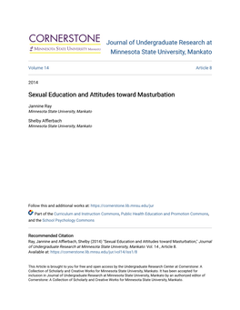 Sexual Education and Attitudes Toward Masturbation