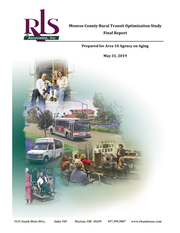 Monroe County Rural Transit Optimization Study Final Report