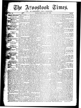 The Aroostook Times, August 25, 1905