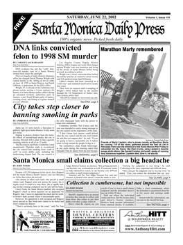Santa Monica Daily Press 100% Organic News