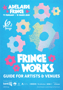 Adelaide Fringe 14 February – 15 March 2020