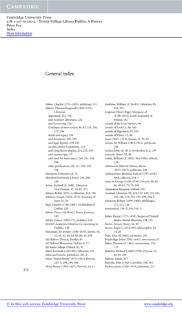 General Index