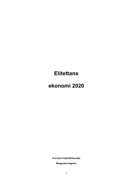 Elitettans Ekonomi 2020